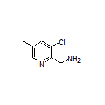 (3-Chloro-5-methylpyridin-2-yl)methanamine