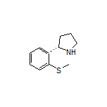 (S)-2-(2-(Methylthio)phenyl)pyrrolidine