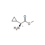 Methyl (S)-2-Amino-2-cyclopropylpropanoate