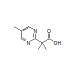 2-Methyl-2-(5-methylpyrimidin-2-yl)propanoic Acid