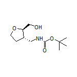 [(2R,3S)-3-[(Boc-amino)methyl]tetrahydrofuran-2-yl]methanol
