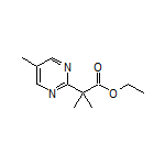 Ethyl 2-Methyl-2-(5-methyl-2-pyrimidinyl)propanoate
