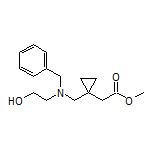 Methyl 2-[1-[[Benzyl(2-hydroxyethyl)amino]methyl]cyclopropyl]acetate