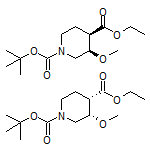 Ethyl cis-1-Boc-3-methoxypiperidine-4-carboxylate