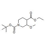 Ethyl 1-Boc-3-methoxypiperidine-4-carboxylate