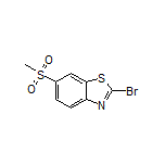 2-Bromo-6-(methylsulfonyl)benzo[d]thiazole