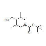 (1-Boc-3,5-dimethyl-4-piperidyl)methanol