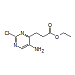 Ethyl 3-(5-Amino-2-chloro-4-pyrimidinyl)propanoate