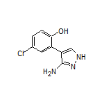 2-(3-Amino-4-pyrazolyl)-4-chlorophenol