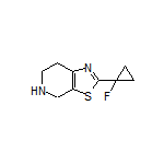 2-(1-Fluorocyclopropyl)-4,5,6,7-tetrahydrothiazolo[5,4-c]pyridine