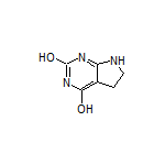 6,7-Dihydro-5H-pyrrolo[2,3-d]pyrimidine-2,4-diol