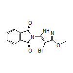 2-(4-Bromo-3-methoxy-5-pyrazolyl)isoindoline-1,3-dione