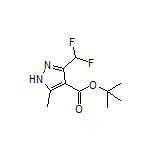 tert-Butyl 3-(Difluoromethyl)-5-methylpyrazole-4-carboxylate