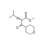 Methyl 2-(Isopropylimino)-3-oxo-3-(tetrahydro-2H-pyran-4-yl)propanoate