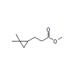 Methyl 3-(2,2-Dimethylcyclopropyl)propanoate
