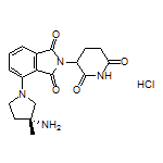 4-((R)-3-Amino-3-methylpyrrolidin-1-yl)-2-(2,6-dioxopiperidin-3-yl)isoindoline-1,3-dione Hydrochloride