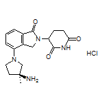 3-(4-((S)-3-Amino-3-methylpyrrolidin-1-yl)-1-oxoisoindolin-2-yl)piperidine-2,6-dione Hydrochloride