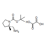 (S)-(1-Boc-2-methylpyrrolidin-2-yl)methanamine Oxalate