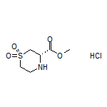 Methyl (S)-thiomorpholine-3-carboxylate 1,1-Dioxide Hydrochloride
