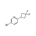 5-Bromo-2-(3,3-difluorocyclobutyl)pyridine