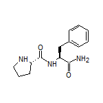 (S)-N-[(S)-1-Amino-1-oxo-3-phenyl-2-propanyl]pyrrolidine-2-carboxamide