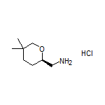 (R)-(5,5-Dimethyltetrahydro-2H-pyran-2-yl)methanamine Hydrochloride