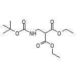 Diethyl 2-[(Boc-amino)methyl]malonate