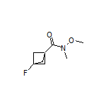3-Fluoro-N-methoxy-N-methylbicyclo[1.1.1]pentane-1-carboxamide