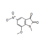 7-Methoxy-1-methyl-5-nitroindoline-2,3-dione