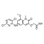 2-[[6-[(2,5-Dichloro-4-pyrimidinyl)amino]-8-methoxy-1-methyl-2-oxo-1,2-dihydro-3-quinolyl]oxy]-N-methylacetamide