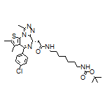 (S)-N-[7-(Boc-amino)heptyl]-2-[4-(4-chlorophenyl)-2,3,9-trimethyl-6H-thieno[3,2-f][1,2,4]triazolo[4,3-a][1,4]diazepin-6-yl]acetamide