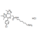 (S)-N-(7-Aminoheptyl)-2-[4-(4-chlorophenyl)-2,3,9-trimethyl-6H-thieno[3,2-f][1,2,4]triazolo[4,3-a][1,4]diazepin-6-yl]acetamide Hydrochloride