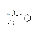 Benzyl (S)-2-Cyclopentyl-2-(methylamino)acetate