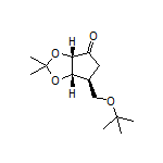 (3aS,6S,6aS)-6-(tert-Butoxymethyl)-2,2-dimethyltetrahydro-4H-cyclopenta[d][1,3]dioxol-4-one