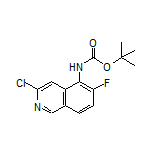 N-Boc-3-chloro-6-fluoroisoquinolin-5-amine