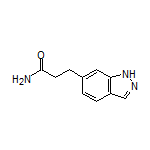 3-(1H-Indazol-6-yl)propanamide