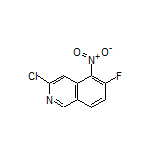 3-Chloro-6-fluoro-5-nitroisoquinoline