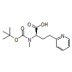 (R)-2-(Boc-(methyl)amino)-4-(pyridin-2-yl)butanoic Acid