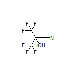 3,3,3-Trifluoro-2-hydroxy-2-(trifluoromethyl)propanenitrile