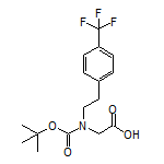 N-Boc-N-(4-(trifluoromethyl)phenethyl)glycine