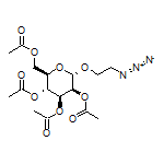 (2R,3R,4S,5S,6S)-2-(Acetoxymethyl)-6-(2-azidoethoxy)tetrahydro-2H-pyran-3,4,5-triyl Triacetate