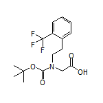 N-Boc-N-(2-(trifluoromethyl)phenethyl)glycine