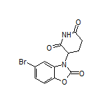 3-(5-Bromo-2-oxobenzoxazol-3(2H)-yl)piperidine-2,6-dione