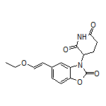 (E)-3-[5-(2-Ethoxyvinyl)-2-oxobenzoxazol-3(2H)-yl]piperidine-2,6-dione