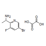 1-(5-Bromo-3-fluoropyridin-2-yl)ethan-1-amine Oxalate