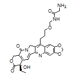 (S)-2-Amino-N-[[3-(7-ethyl-7-hydroxy-8,11-dioxo-7,8,11,13-tetrahydro-10H-[1,3]dioxolo[4,5-g]pyrano[3’,4’:6,7]indolizino[1,2-b]quinolin-14-yl)propoxy]methyl]acetamide