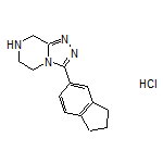 3-(2,3-Dihydro-1H-inden-5-yl)-5,6,7,8-tetrahydro-[1,2,4]triazolo[4,3-a]pyrazine Hydrochloride