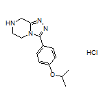 3-(4-Isopropoxyphenyl)-5,6,7,8-tetrahydro-[1,2,4]triazolo[4,3-a]pyrazine Hydrochloride
