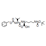 N6-Boc-N2-(Cbz-L-valyl)-L-lysine