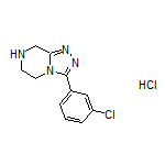 3-(3-Chlorophenyl)-5,6,7,8-tetrahydro-[1,2,4]triazolo[4,3-a]pyrazine Hydrochloride